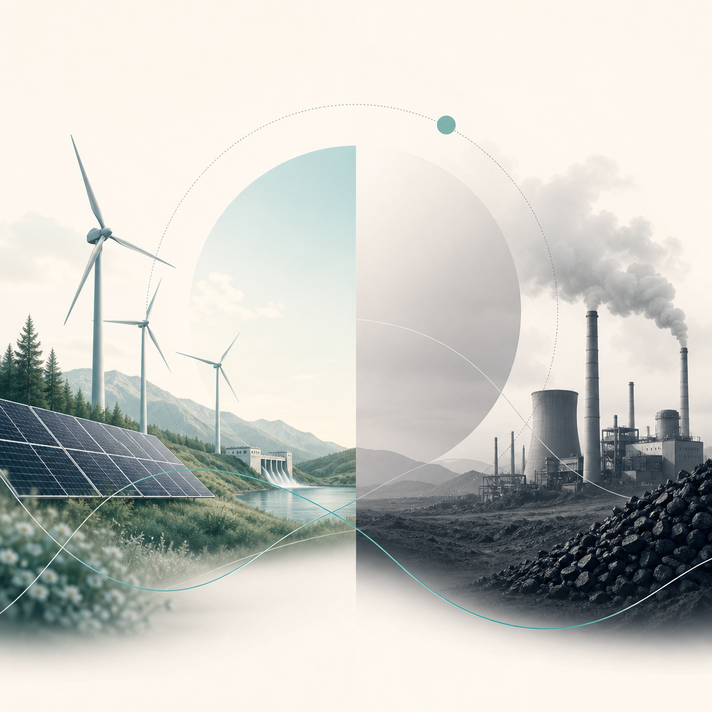 Erneuerbare vs. fossile Energien: Die wichtigsten Unterschiede